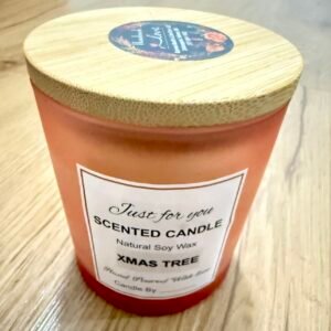Bamiwo Hand Made – Christmas Tree Candle - 10 Oz Jar