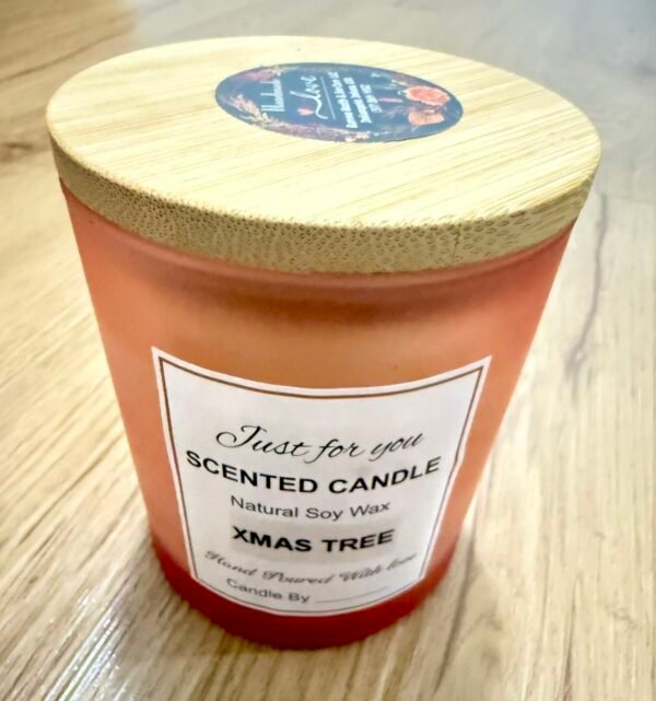 Bamiwo Hand Made – Christmas Tree Candle - 10 Oz Jar
