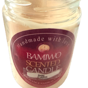 Bamiwo Hand-Made Sisi Caro Scented Candle — 12 Oz Jar