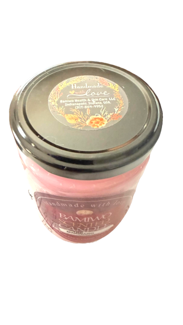 Bamiwo Hand-Made - The Marinaro Scented Candle — 12 Oz Jar - Image 3